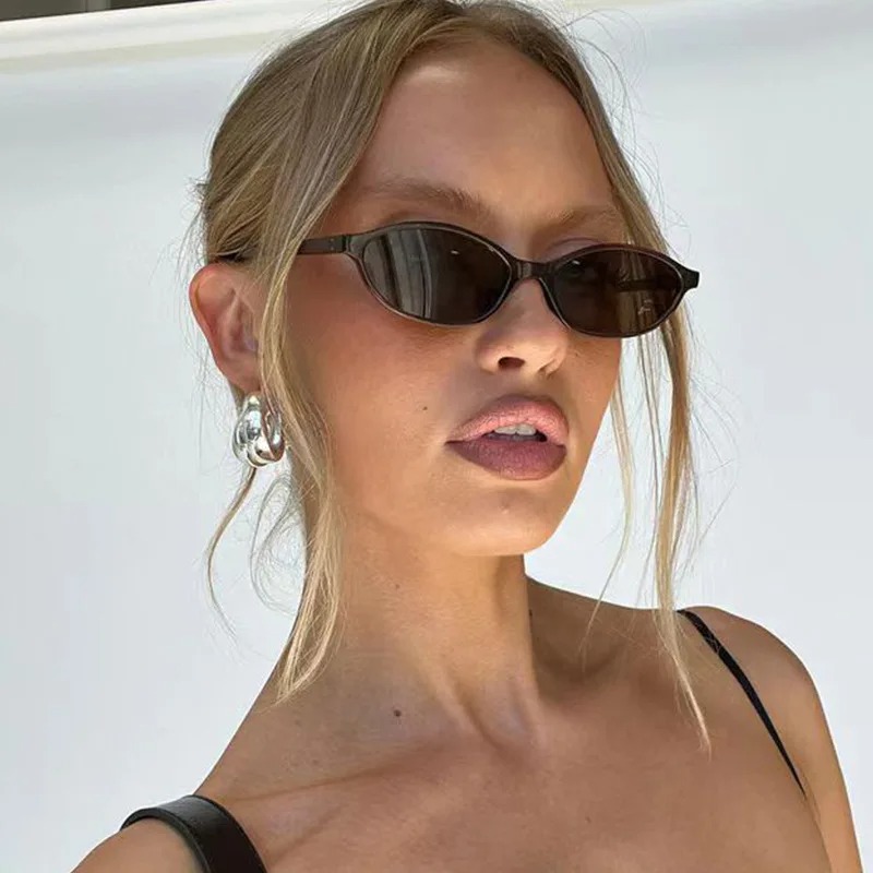 Women'S Fashion Eyeglass Frames - Солнцезащитные очки в овальной оправе в