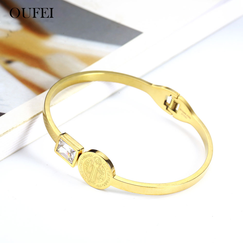 Women'S Fashion Vogue - OUFEI браслеты из нержавеющей стали ювелирные
