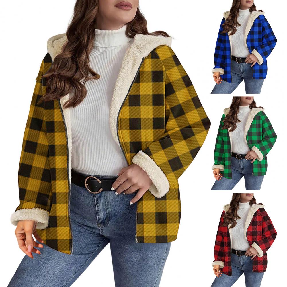 Женская куртка-рубашка в клетк – обзор и цена Sherpa Coat Women