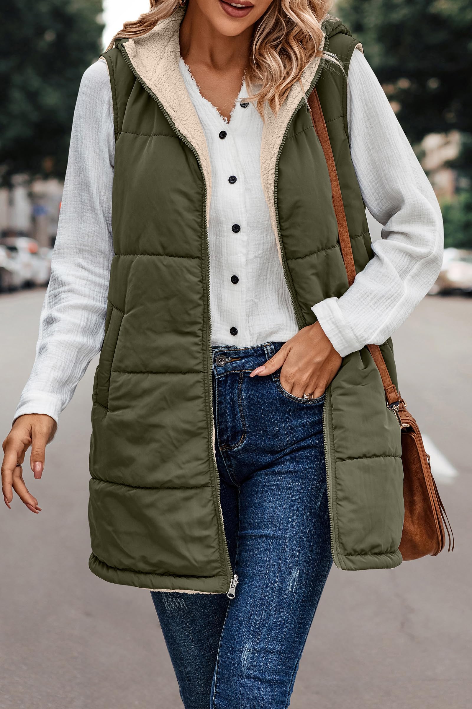 Двусторонние женские зимние па – обзор и цена Sherpa Coat Women