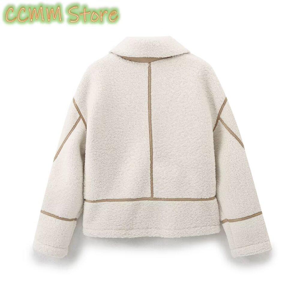Новый стиль, куртка Sherpa на  – обзор и цена Sherpa Coat Women