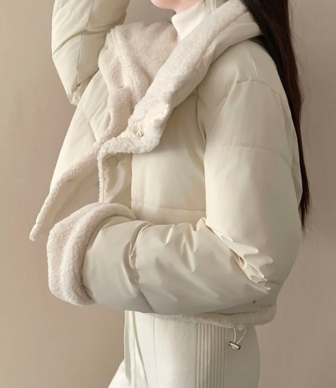 Женская укороченная куртка-пух – обзор и цена Sherpa Coat Women